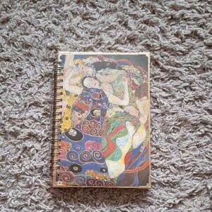 Artistic Spiral Notebook with Colorful Cover